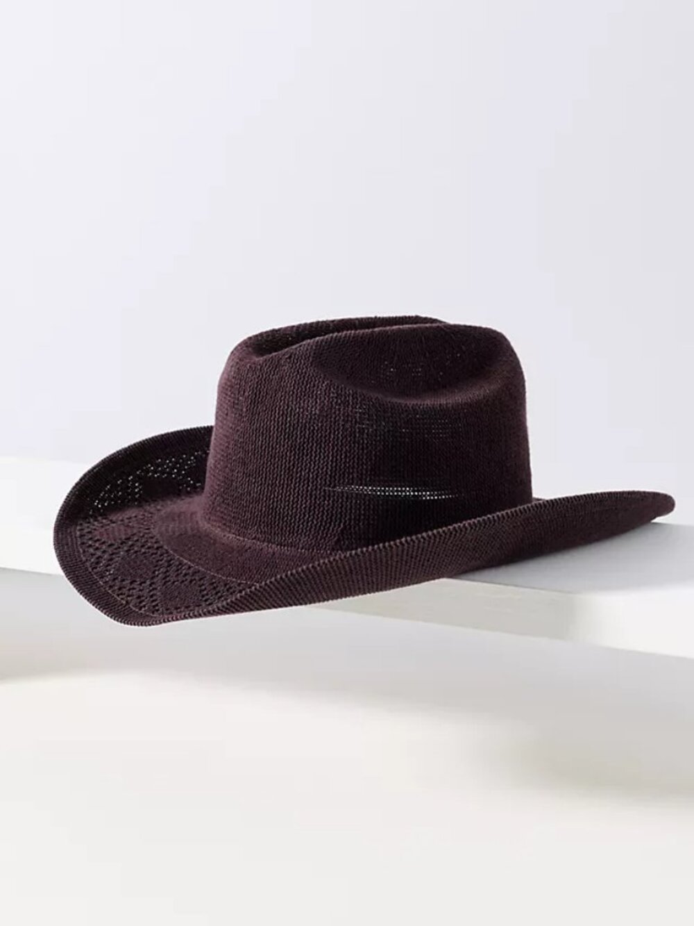 New Wyeth Nub Brown Cowboy Hat One Size NWT